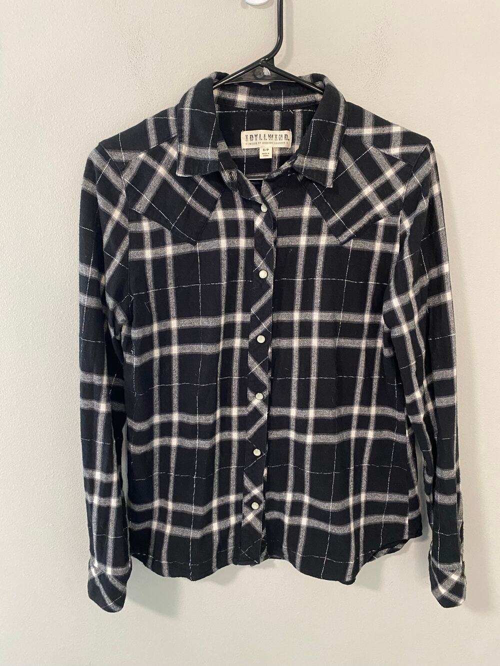 Idyllwind Miranda Lambert Pearl Snap Western Flannel Shirt Women’s Small